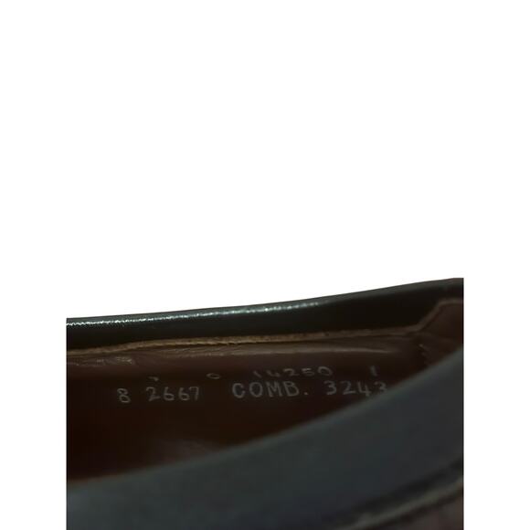 Allen Edmonds Clayton Made in USA Leather Loafers Men’s 9 C Moc Toe
